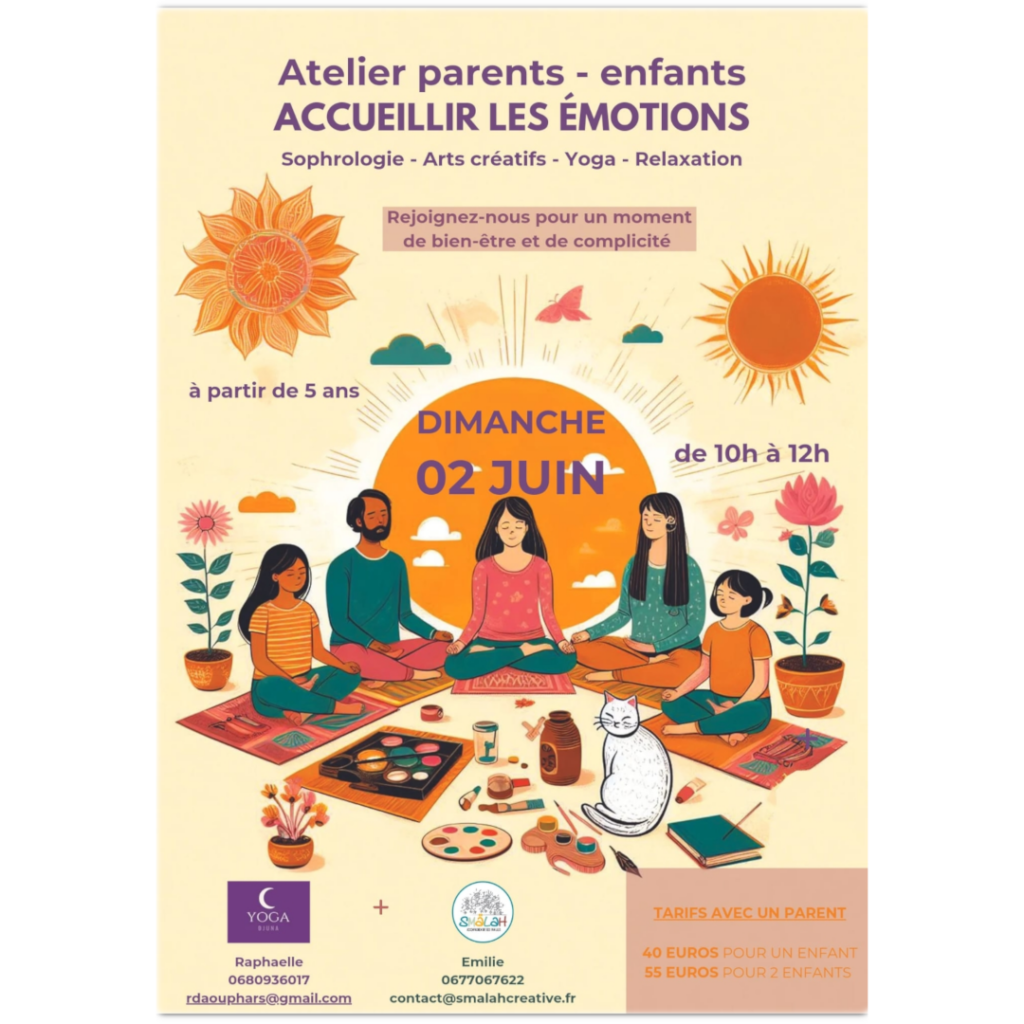 Atelier parents enfants – Accueillir les émotions