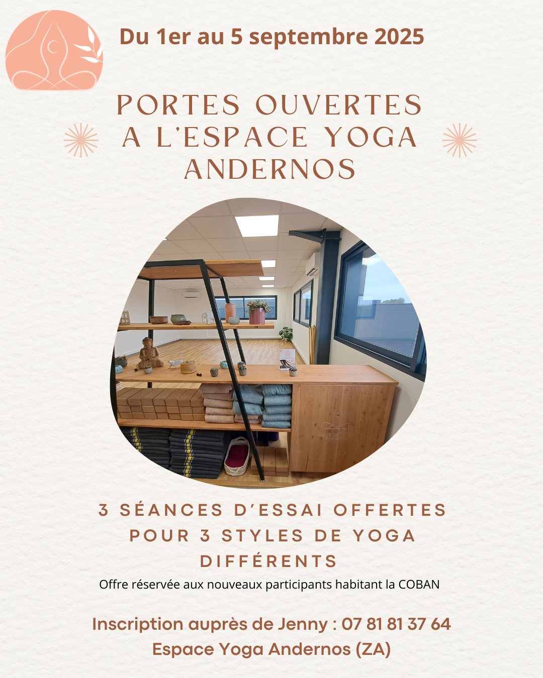 Portes ouvertes – Espace Yoga Andernos