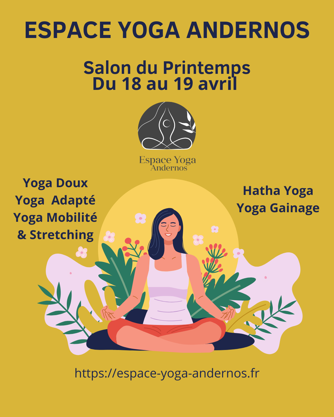 Jenny – Espace Yoga Andernos – Salon du Printemps Andernos 2026